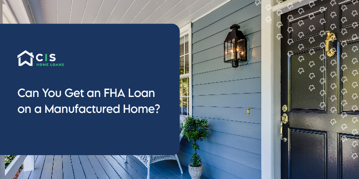 can you buy a manufactured home with a fha loan